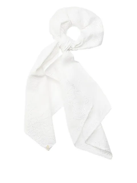 Maison Michel Birdy scrunchie White 2545008001
