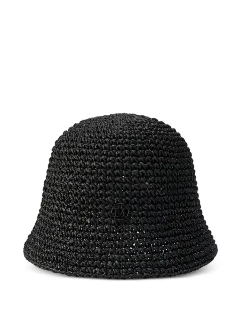 Maison Michel Pablo logo hat Black 1206003003BLACK