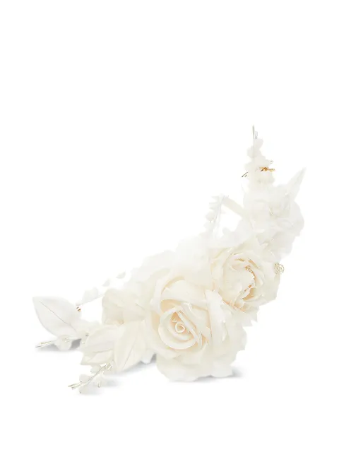 Maison Michel Josy floral headband Neutrals 2667001001