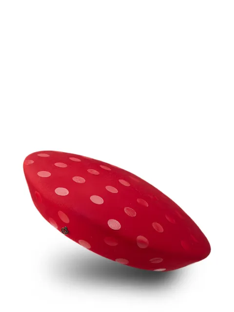 Maison Michel Idaho polka-dot beret hat Red 2455002001