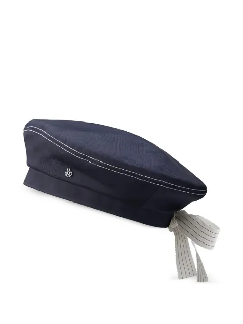 Maison Michel New Billy stitched hat Blue 2214107001