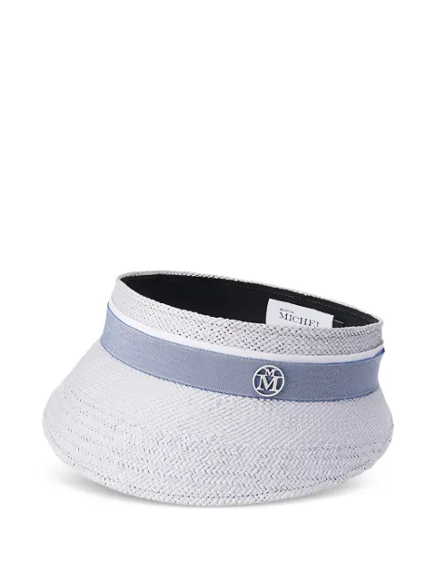 Maison Michel Penny logo visor Blue 2645001001
