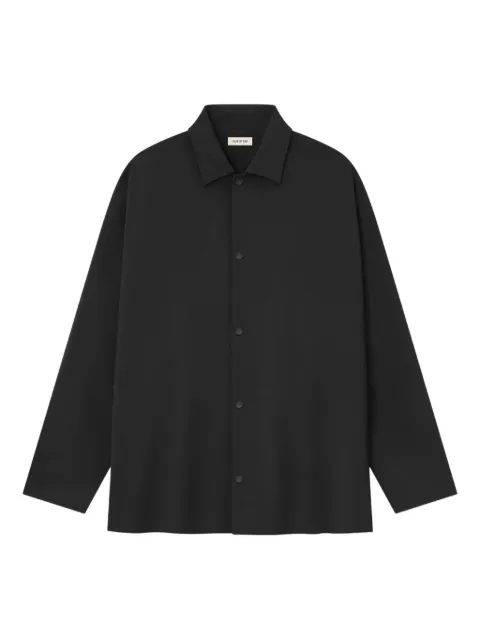 Fear Of God Technical Coaches buttoned shirt jacket Black FG25FW32323WBP00001