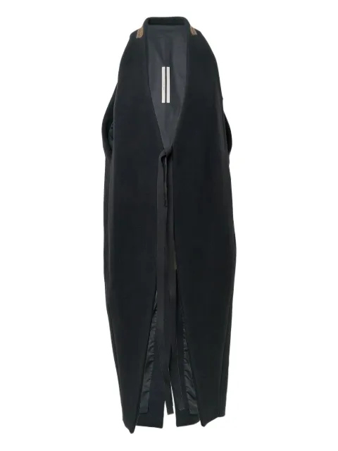 Rick Owens sleeveless coat Black RO02E4950WSF09