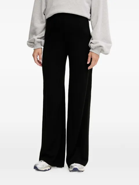 Ea7 Emporio Armani logo-patch trousers Black AF175767W000778