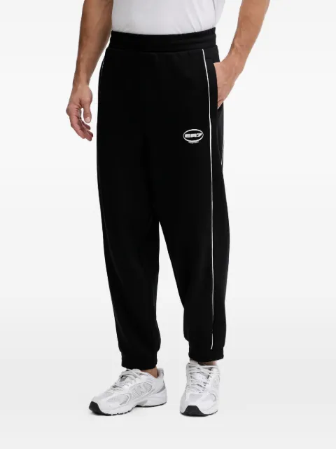 Ea7 Emporio Armani logo-print track pants Black 7M000987AF12660