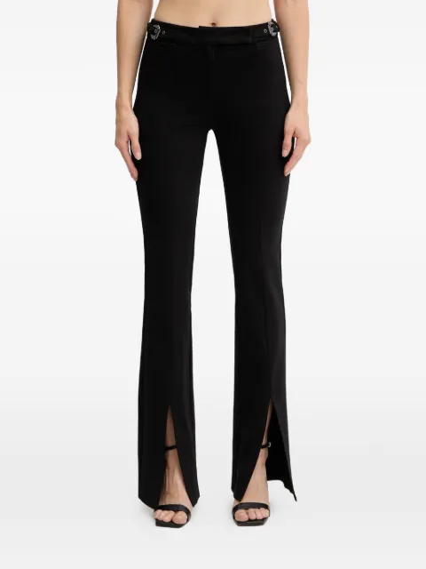 Versace Jeans Couture buckle-detailed trousers Black 79HAA103J0092
