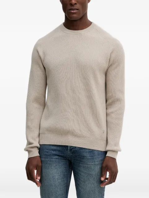 LIU JO ribbed sweater Neutrals QF5168MA23P
