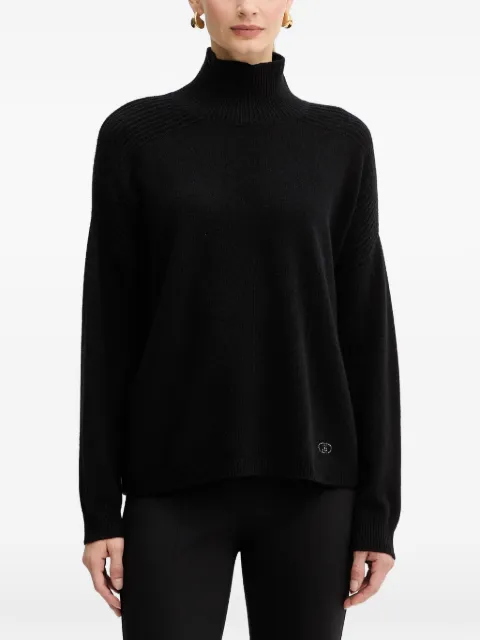 LIU JO turtleneck sweater Black MF5059MS009