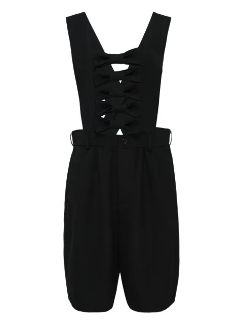 Comme Des Garçons Girl ribbon pinafore Black NPU00105111A