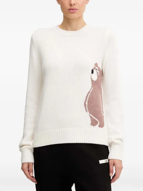 Ea7 Emporio Armani wool blend sweater White AF176527W000699