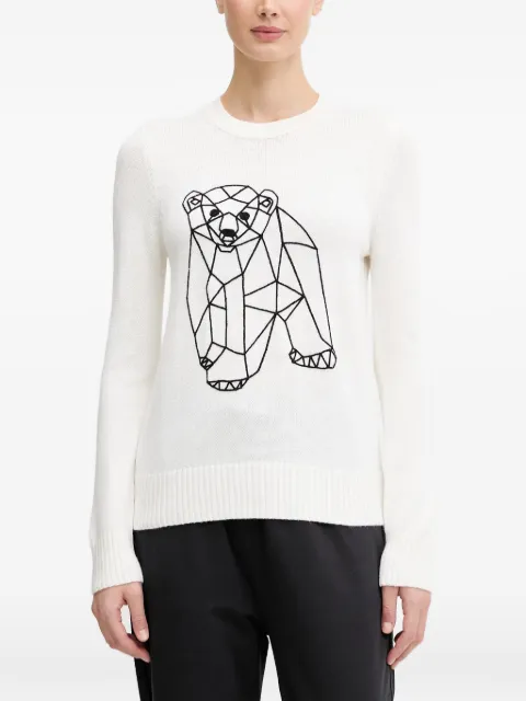 Ea7 Emporio Armani wool blend sweater White AF175747W000700
