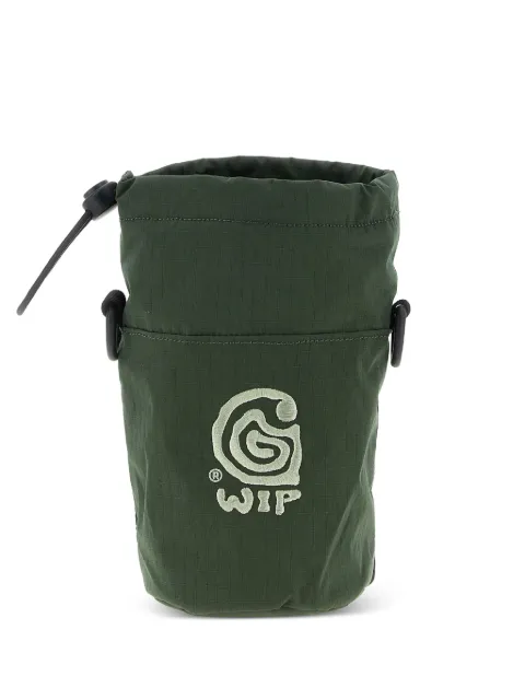 Carhartt WIP Helix Irwin embroidery ripstop bottle cage (1L) Green I0358323HZXX