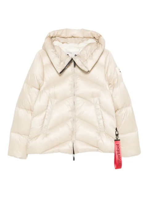 AFTER LABEL hooded zip jacket Neutrals HELSINKYN051