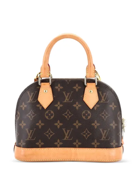 Louis Vuitton Pre-Owned Alma Handbag Monogram Canvas BB crossbody bag Brown JYNGTPK303X6XV7I