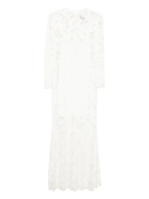 Macgraw Cavalleri maxi dress Neutrals CAVALLERIDRESSINIVORYLACE