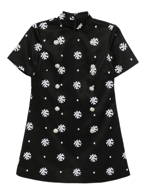 Macgraw Virtue mini dress Black VIRTUEDRESSINBLACKFLORAL