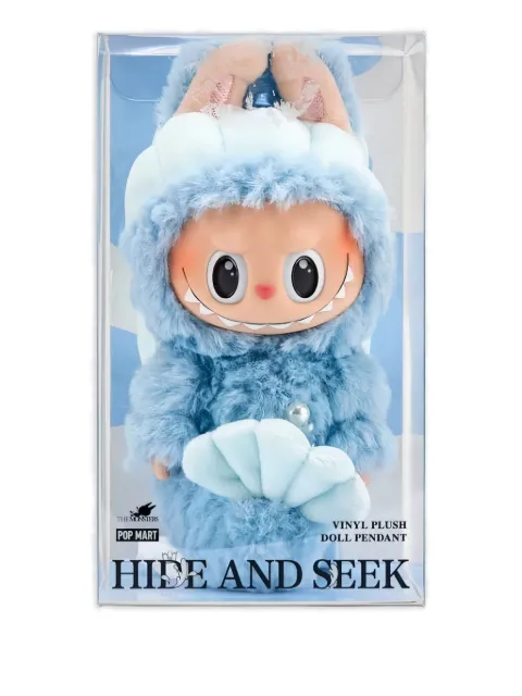 Pop Mart x Labubu vinyl BEAR@BRICK figure Blue 8508187345084