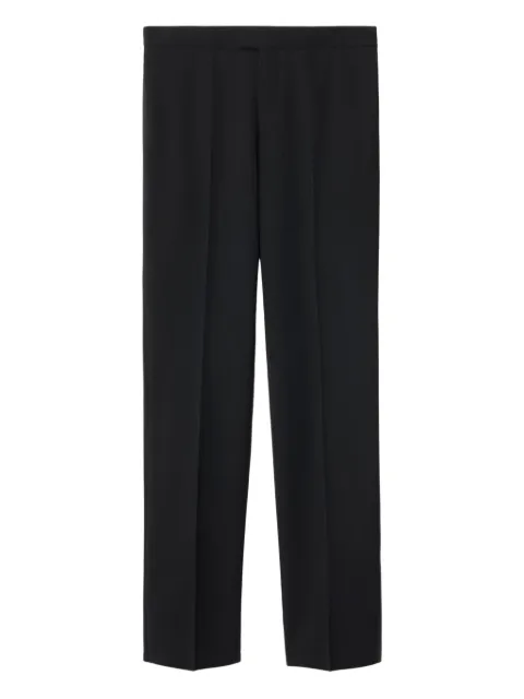 Burberry Grain de Poudre wool tuxedo trousers Black 8118064