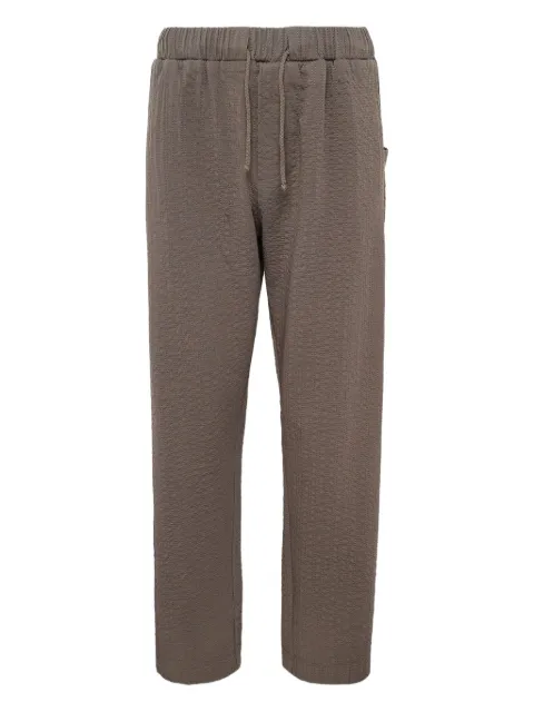 Craig Green Linestitch trousers Brown CGAW25CWOTRS9700OLIVE