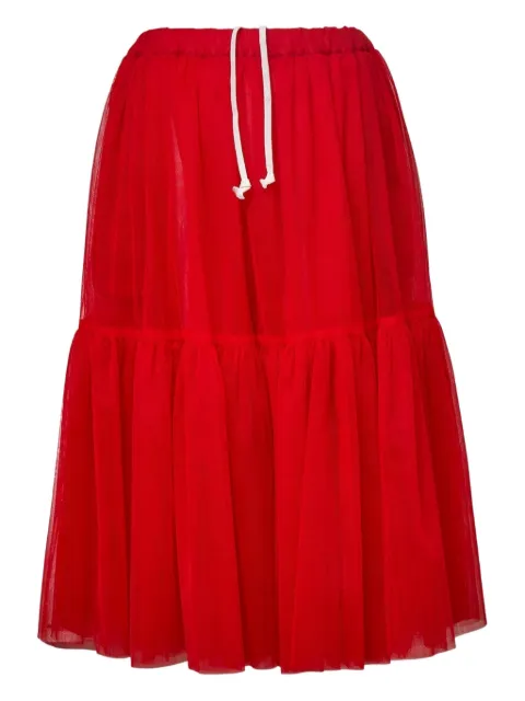 Comme Des Garçons Girl Teiban midi skirt Red NZS0130511TEIBAN