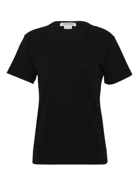 Comme Des Garçons Comme Des Garçons short-sleeve cotton T-shirt Black TRZT0100511