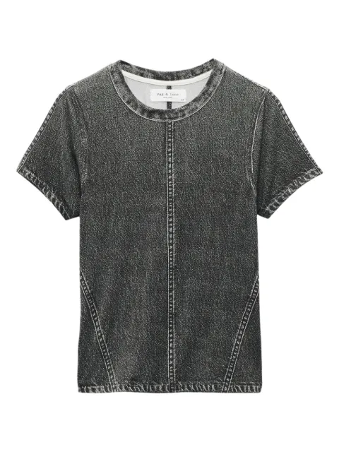 rag & bone round-neck T-shirt Black AW25RC0725FBMKTMIRWSHBK