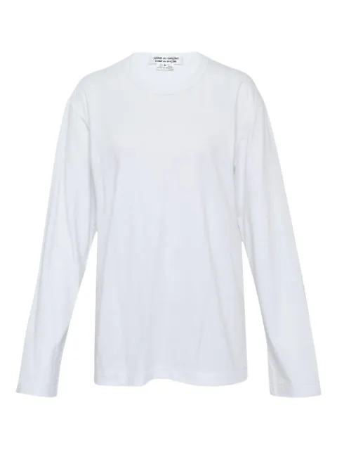 Comme Des Garçons Comme Des Garçons long-sleeve T-shirt White TRZT0060512