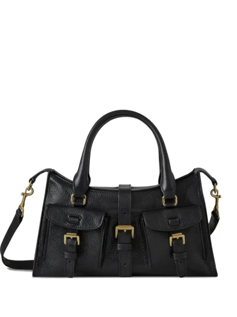 Mulberry small Roxanne leather tote bag Black BA25HH9977213A100