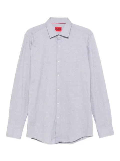 BOSS buttoned shirt Grey 50550528