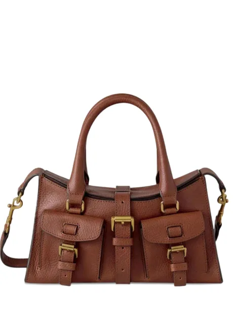 Mulberry mini Roxanne buckle-detail shoulder bag Brown BA25HH9889730G110