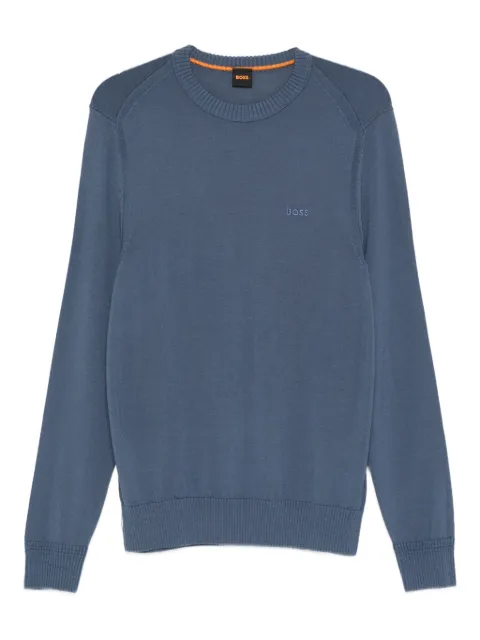 BOSS crewneck sweater Blue 50501762