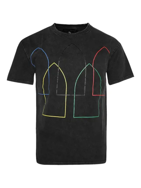 Who Decides War Interwoven Windows T-shirt Black 1110350002SS24