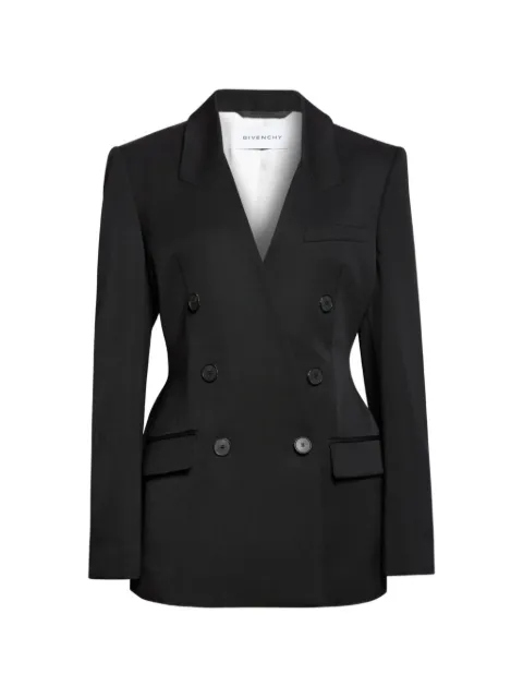 Givenchy double-breasted blazer Black BW30LE15CT