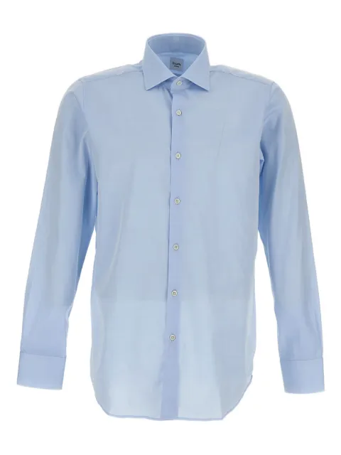 Bagutta button-fastening long-sleeve shirts Blue VALTER1000981