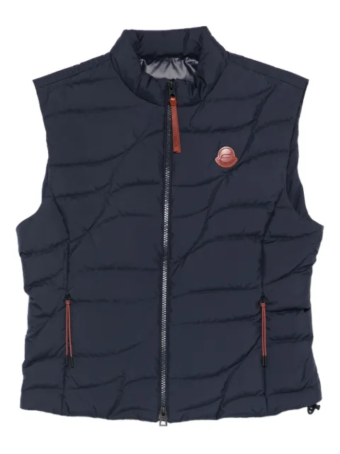 Moncler Huangbiao quilted vest Blue L10931A00085597YW