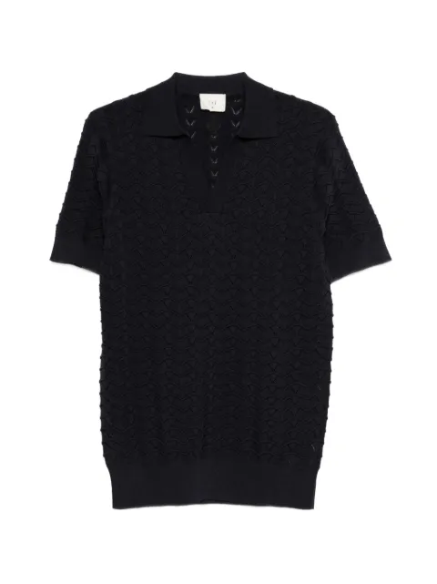 CHÉ open-neck T-shirt Blue 2675912