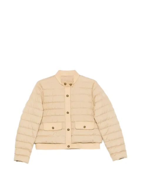 Moncler Juju snap-button puffer jacket Neutrals L10931A0005854AQE