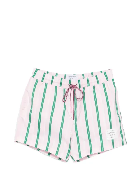 Thom Browne striped swim shorts Pink MTT032AF1167