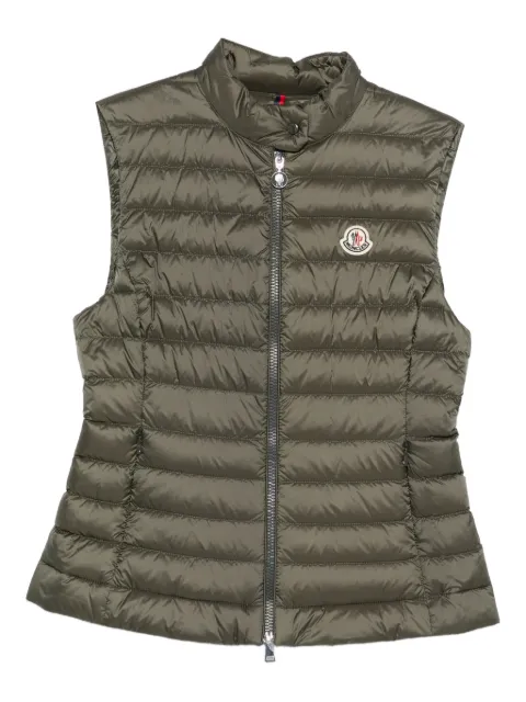Moncler Igens quilted gilet Green L10931A00087597YF