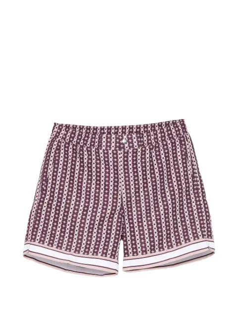 CHÉ printed swim shorts Purple 2675224