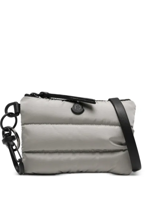 Moncler Caradoc quilted card holder Grey L109A6G00004M7451