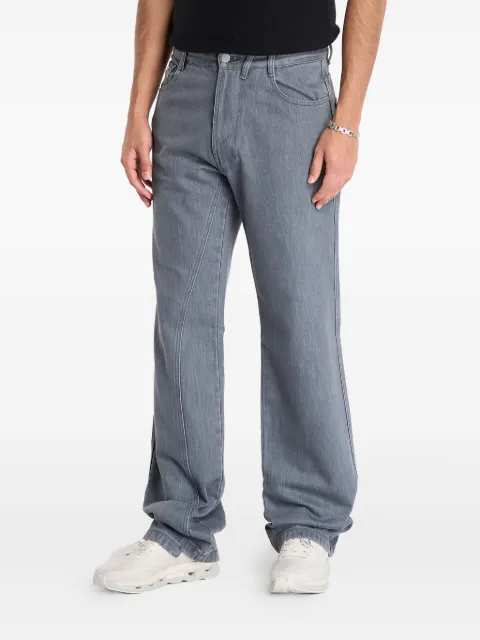Post Archive Faction Curved jeans Grey A1200GR