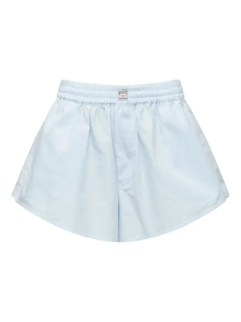 MM6 Maison Margiela elasticated-waist shorts Blue S52MU0135M35480