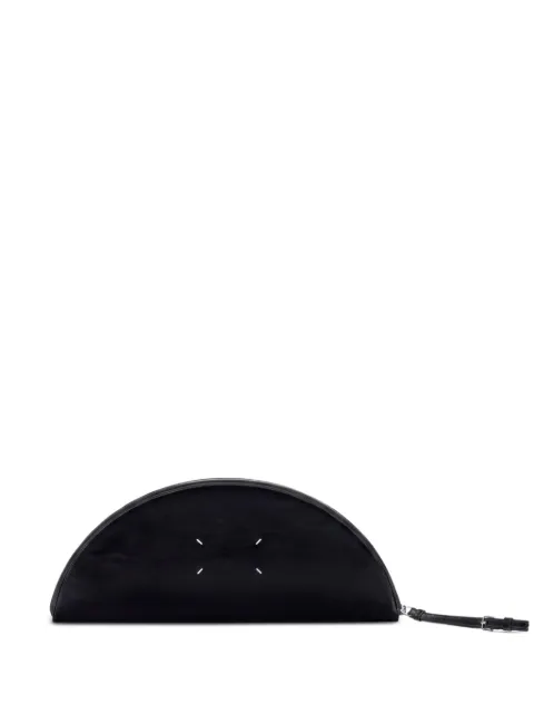 Maison Margiela Halfmoon leather pouch Black SB1ZI0015P8831