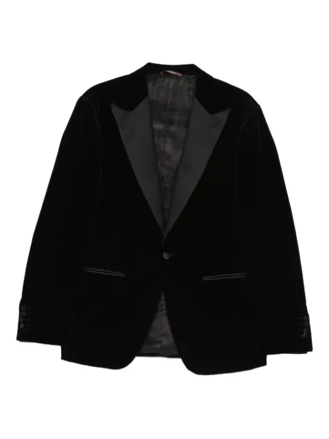 Canali textured blazer Black CU0342417296
