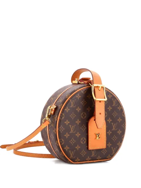 Louis Vuitton Pre-Owned Petite Boite Chapeau Bag Monogram Canvas crossbody bag Brown 059E66VTHSSZPGN5