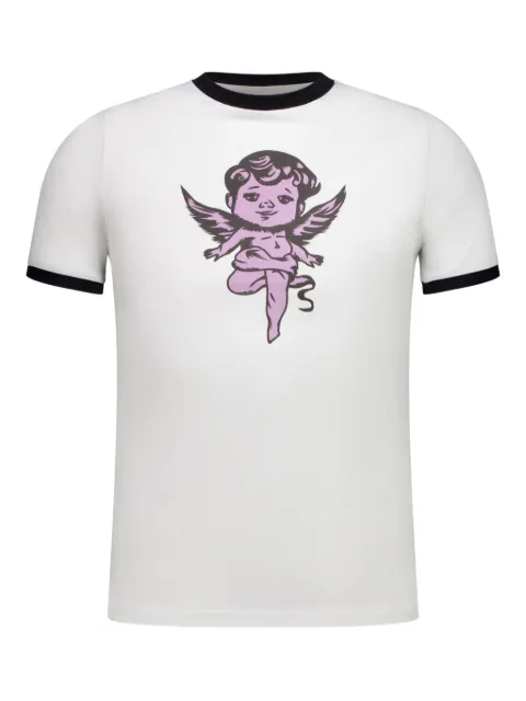 JORDANLUCA graphic-print T-shirt White A25MTE520V7