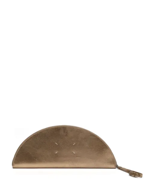 Maison Margiela half-moon metallic clutch Gold SB1ZI0015P7453