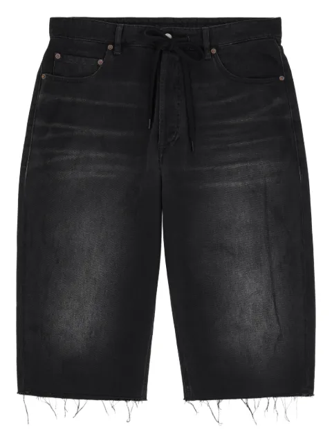 MM6 Maison Margiela denim shorts Black SH0MU0014M30064